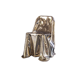 卡利亚青铜垂褶椅 凯莉韦斯特勒  餐椅