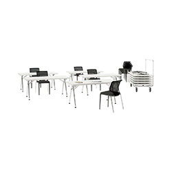 Click 折叠会议条桌 阿尔伯特·梅达  vitra家具品牌