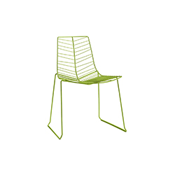 Leaf 金属户外餐椅 lievore altherr molina 工作室  arper家具品牌