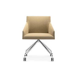 Saari 餐椅/会议椅 lievore altherr molina 工作室  现代真皮会议椅