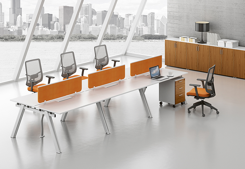 系统办公家具|系统办公家具|Bri柏瑞斯|现代时尚简约员工办公桌，职员桌，办公屏风