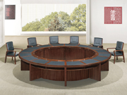 实木会议台 Solid Wood Conference Table