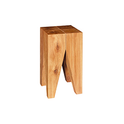 臼齿板凳 BACKENZAHN™ solid wood stool