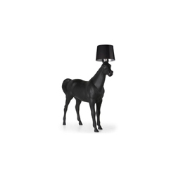 荷兰 Moooi Horse Lamp 动物系列 黑马 落地灯   银河体育app官网 - 灯饰